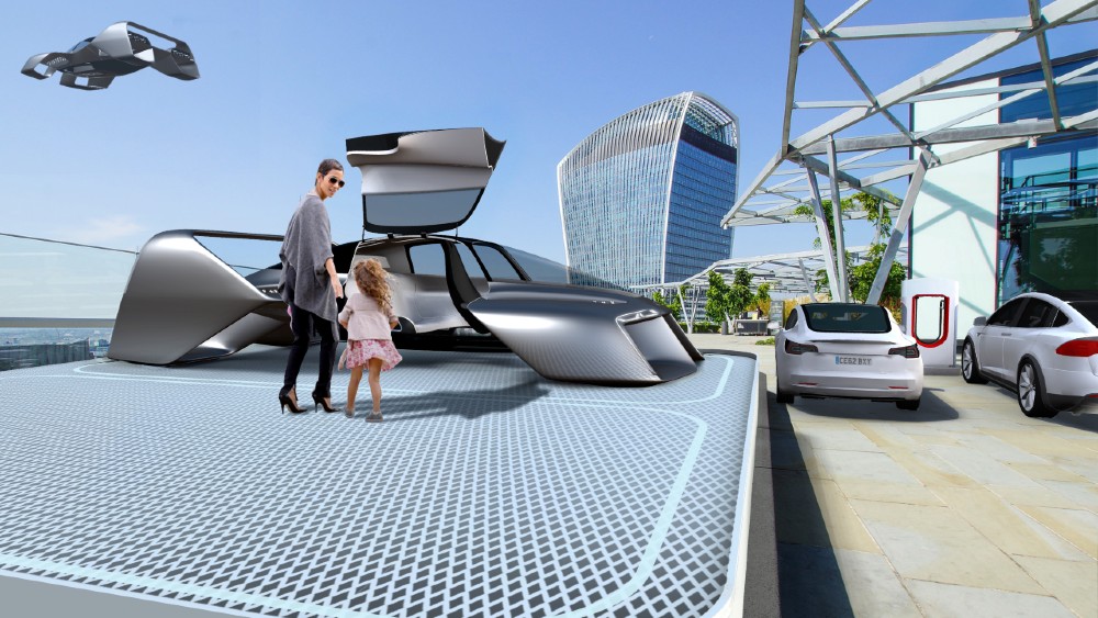 Концепт гиперкара Leo Coupe от Urban eVTOL
