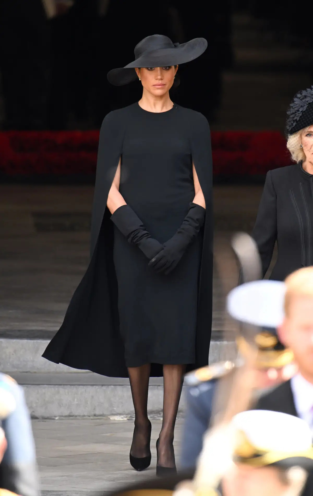 Как на самом деле выглядела герцогиня Сассекская на похоронах