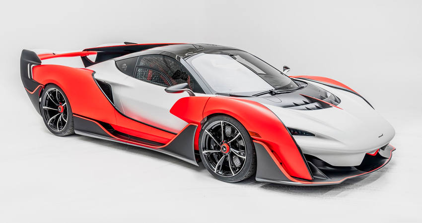 Максимальная скорость mclaren