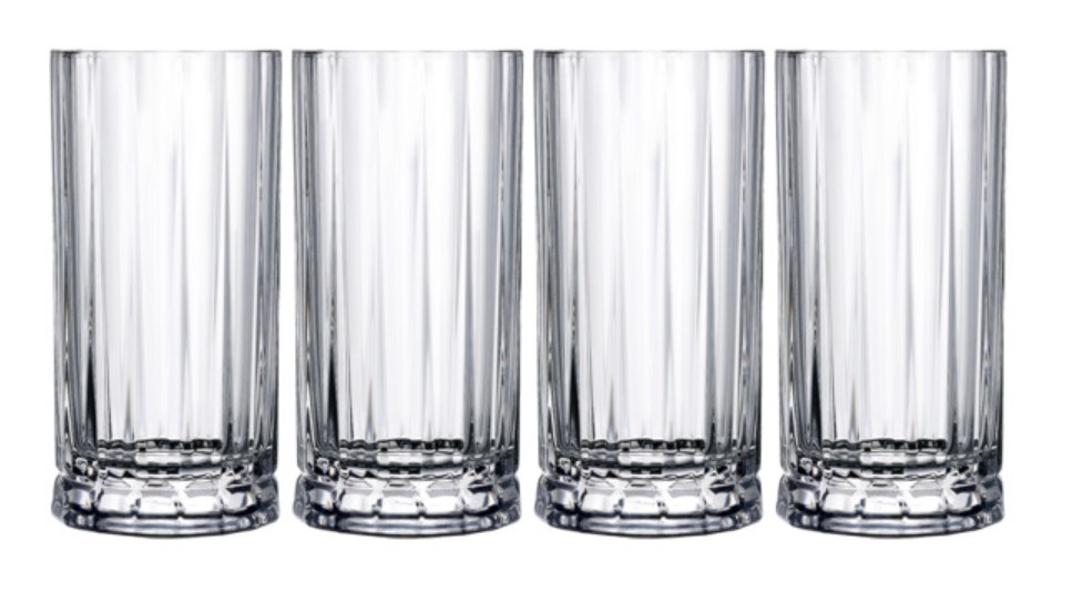 Набор стаканов хайбол Nude Glass Уэйн 250 мл, 4 шт, хрусталь бессвинцовый - 4 780 ₽