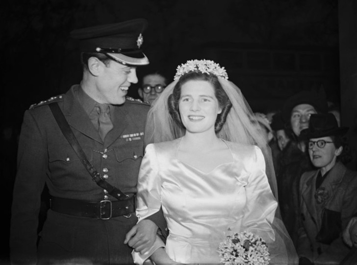 Мэри Черчилль и Кристофер Соумс, 1947 год