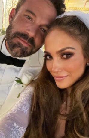 Дженнифер Лопес и Бен Аффлек поженились в Лас-Вегасе