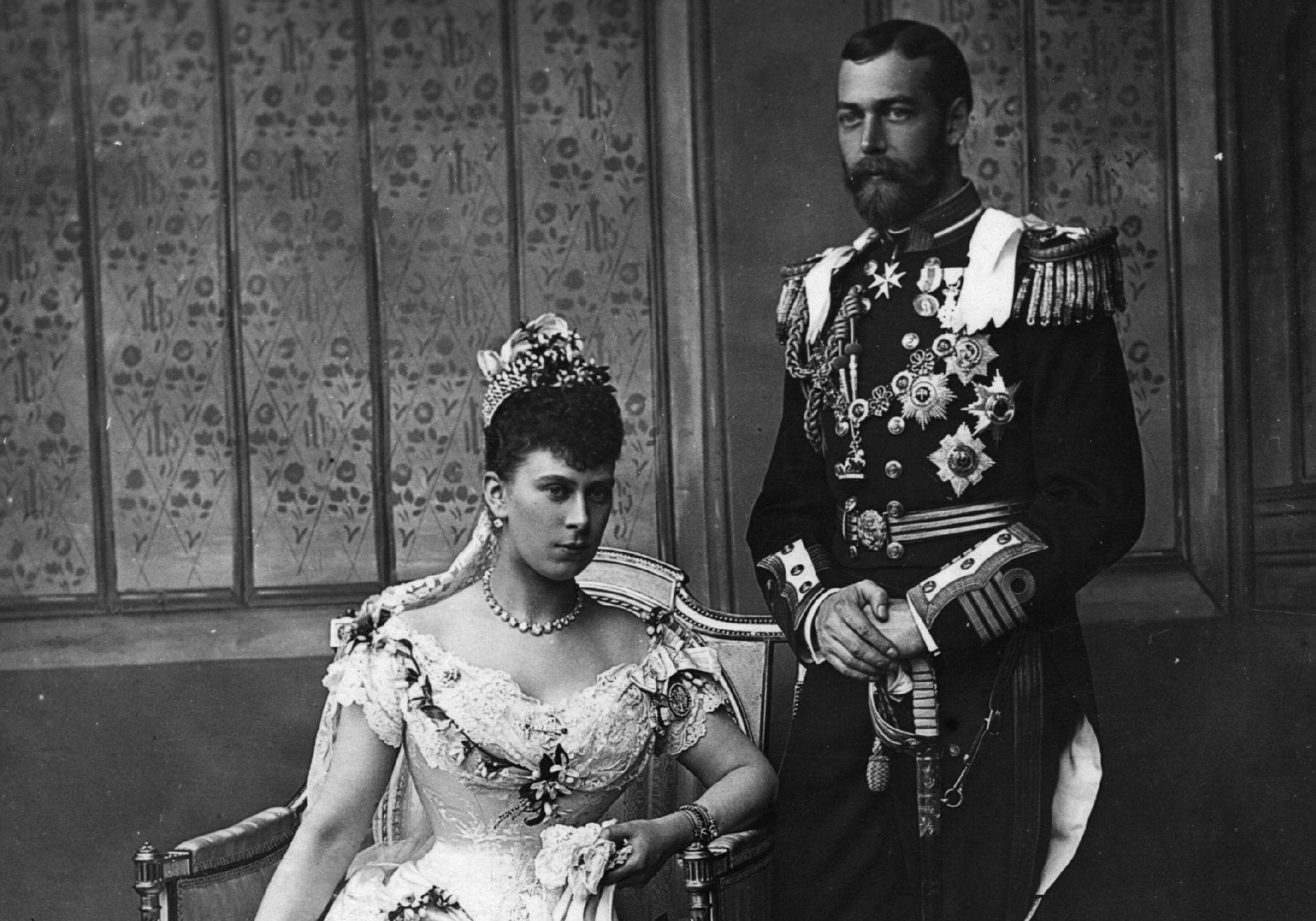 Король Георгом V и королева Мария