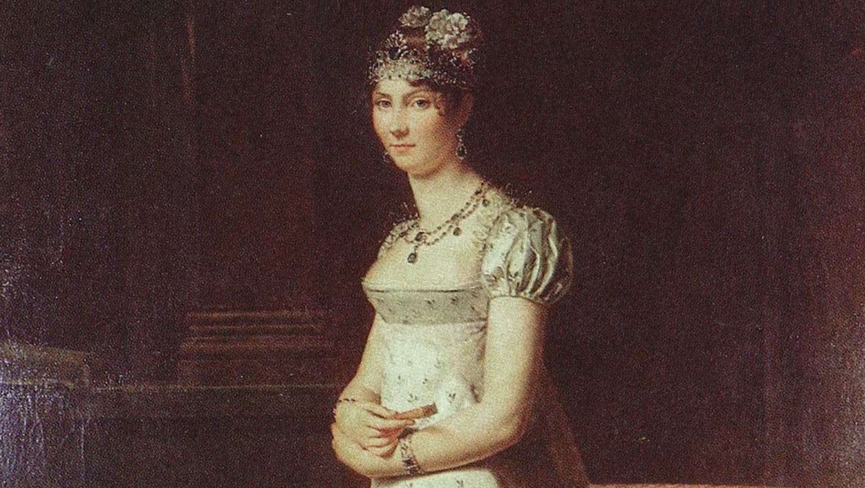 Стефания де Богарне в украшениях, выставленных на торги