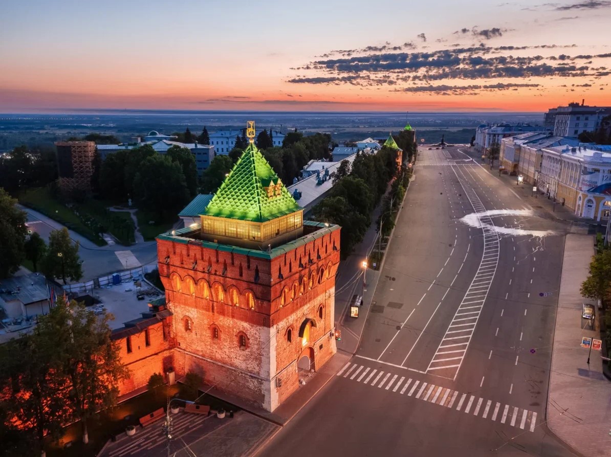 Нижний новгород город закатов фото