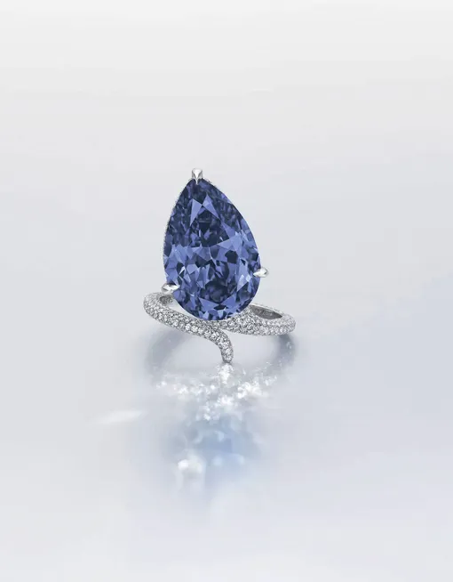 Бриллиант Mellon Blue, вторая половина ХХ в. Бриллиант Mellon Blue, вторая половина ХХ в.