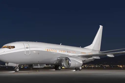 В картинках: Silver Air Boeing Business Jet
