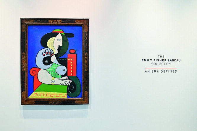 Главный лот торгов — картина Пабло Пикассо «Женщина с часами» 1932 года