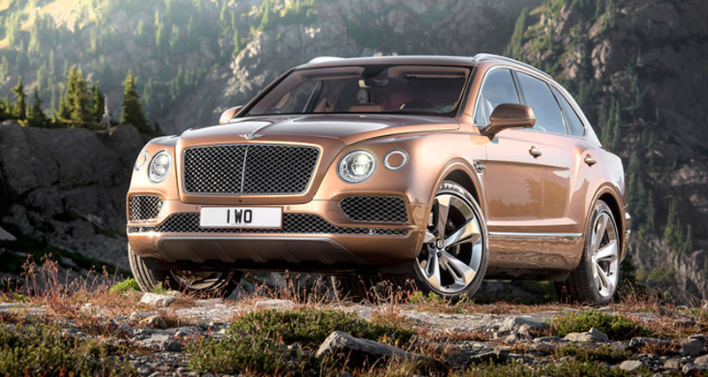 Появился первый Bentley Bentayga