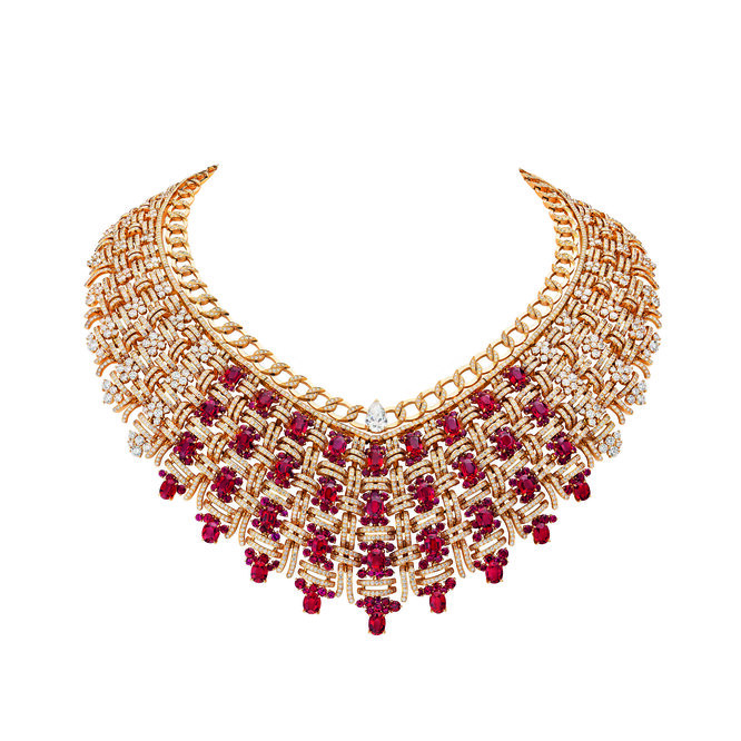 Tweed Royal Necklace Chanel High Jewellery