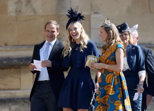Челси Дэви на свадьбе принца Гарри в 2018 году