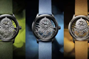 Jaquet Droz представил новые модели часов Grande Seconde Skelet-one Jaquet Droz представил новые модели часов Grande Seconde Skelet-one