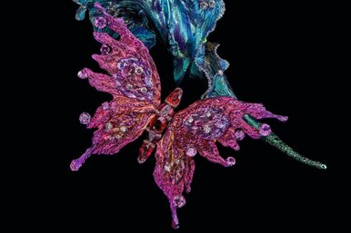 Бабочка и человек: Новый шедевр высокого ювелирного искусства от Уоллеса Чана