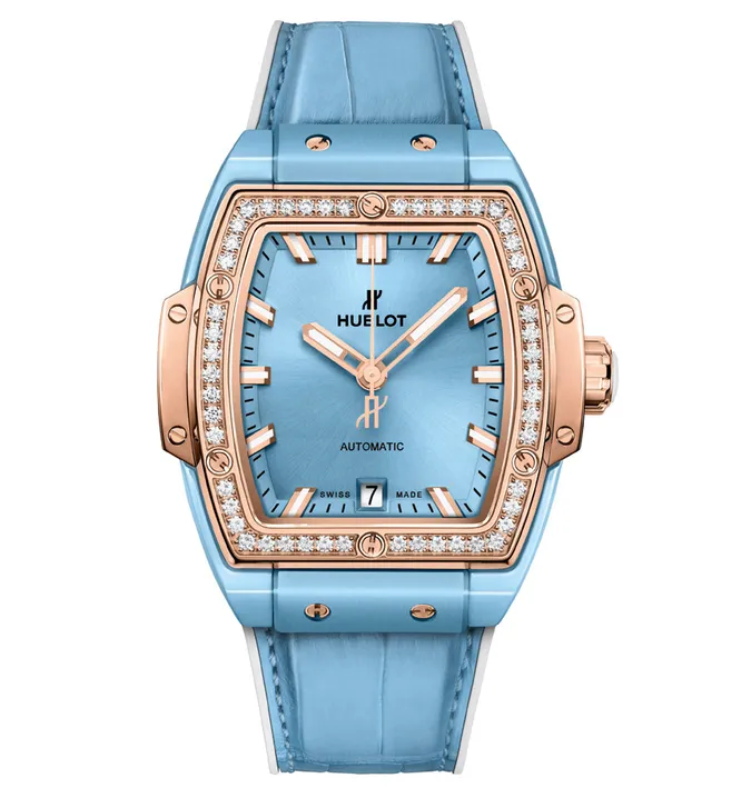 Hublot Spirit of Big Bang/Light Blue Ceramic King Gold