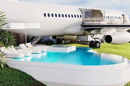 Летающий ночной клуб, «прозрачный» джет и отель с крыльями: 5 необычных частных самолетов