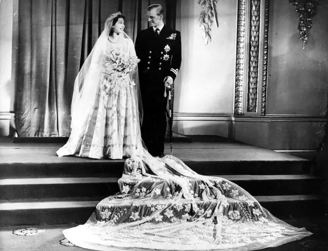 Принцесса Елизавета и её муж Филипп