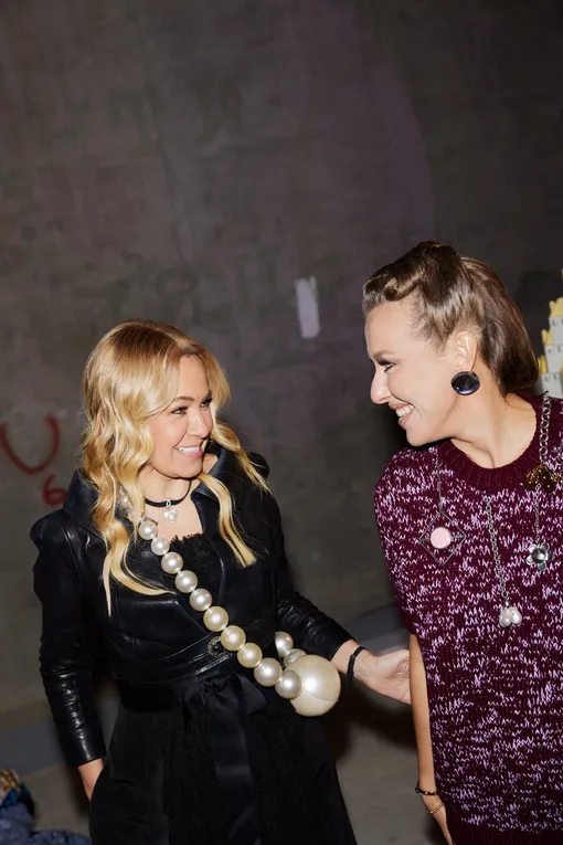 Яна Рудковская и Ксения Собчак