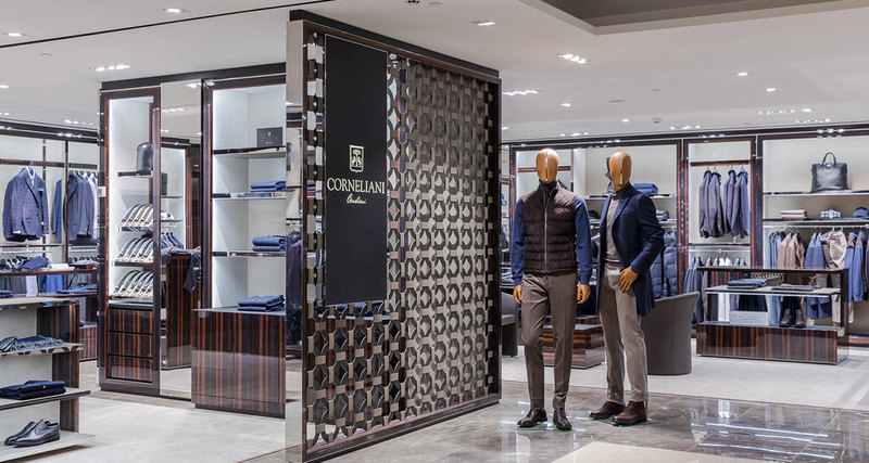Новый корнер Corneliani в ЦУМе