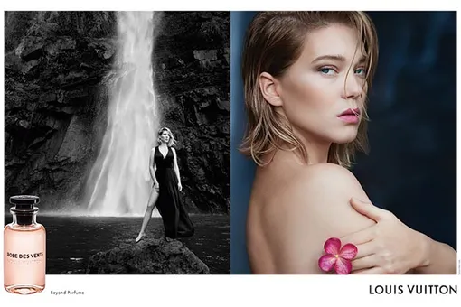 Первая парфюмерная линия Les Parfums Louis Vuitton с Леей Сейду