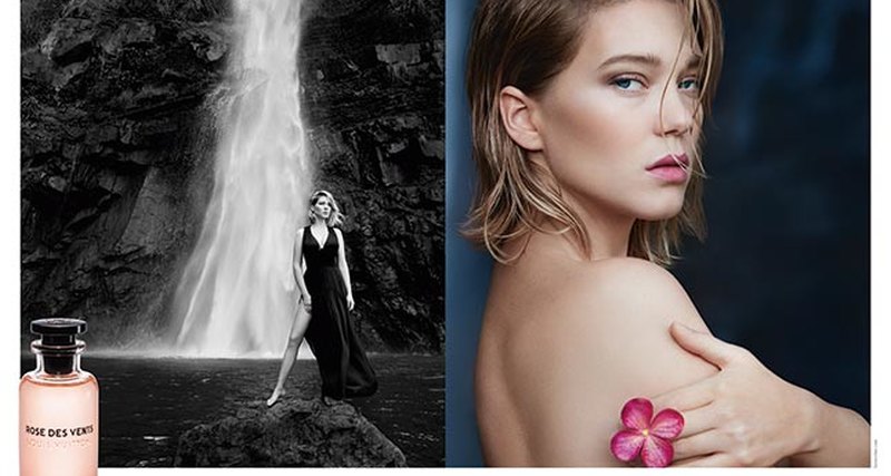 Первая парфюмерная линия Les Parfums Louis Vuitton с Леей Сейду