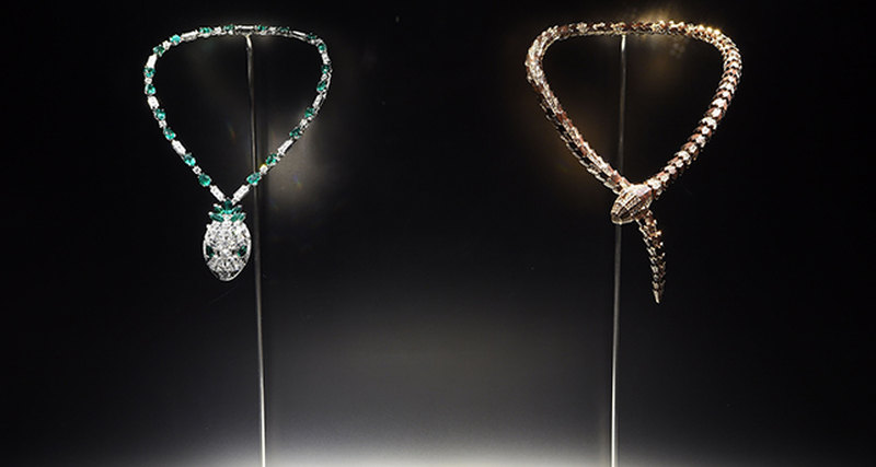 Новые колье Serpenti представлены на выставке в Риме
