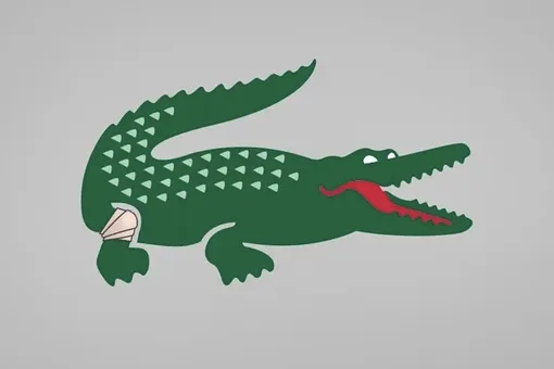 Lacoste «перебинтовал лапу» своему крокодилу, чтобы поддержать теннисиста Новака Джоковича после травмы