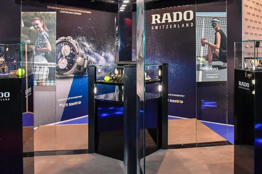 Российский дубль на корте Кубка Кремля вместе с Rado