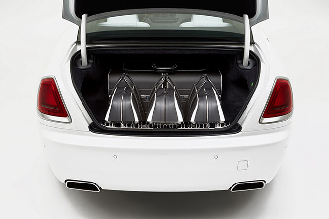 Коллекция багажных аксессуаров для Rolls-Royce Wraith