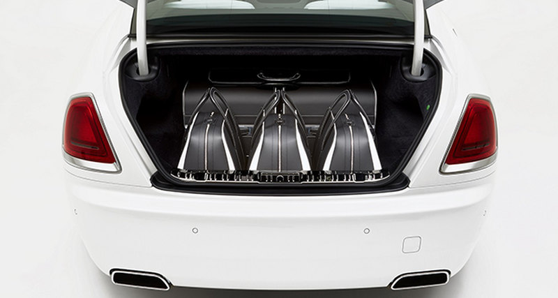 Коллекция багажных аксессуаров для Rolls-Royce Wraith