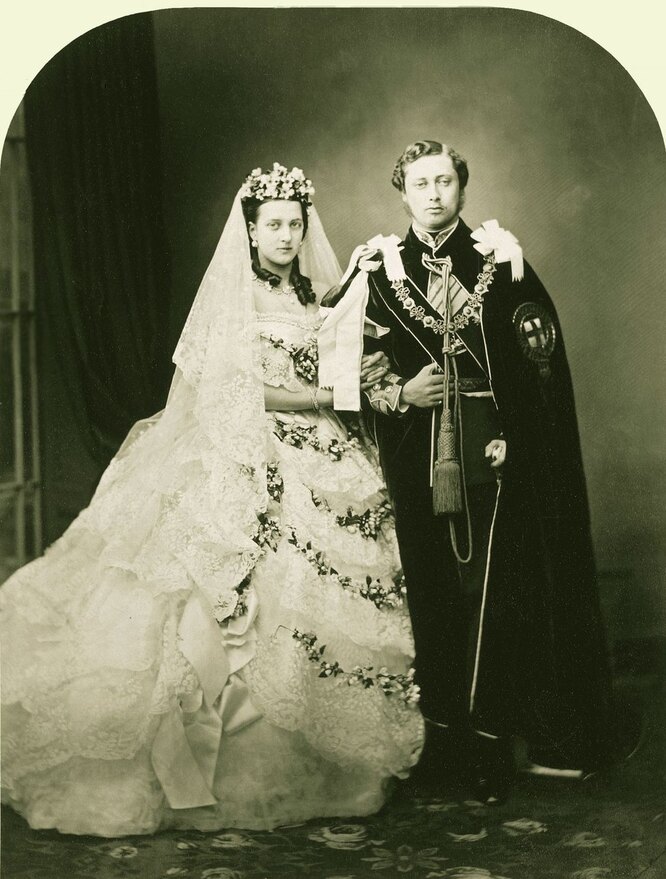 Эдуард VII и принцесса Александра