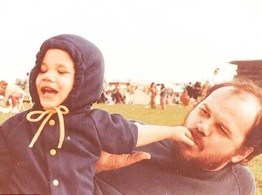 Меган Маркл с отцом Томом, архивное фото