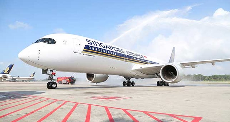 Airbus A350-900 пополнил парк «Сингапурских Авиалиний»