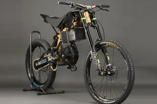 В картинках: горный велосипед с мотором 6000 ватт