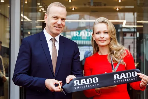 Открытие нового бутика Rado