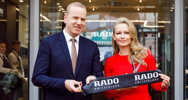 Открытие нового бутика Rado
