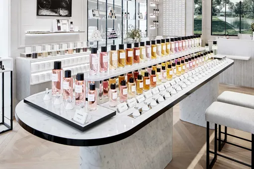 Новое парфюмерное пространство Maison Christian Dior