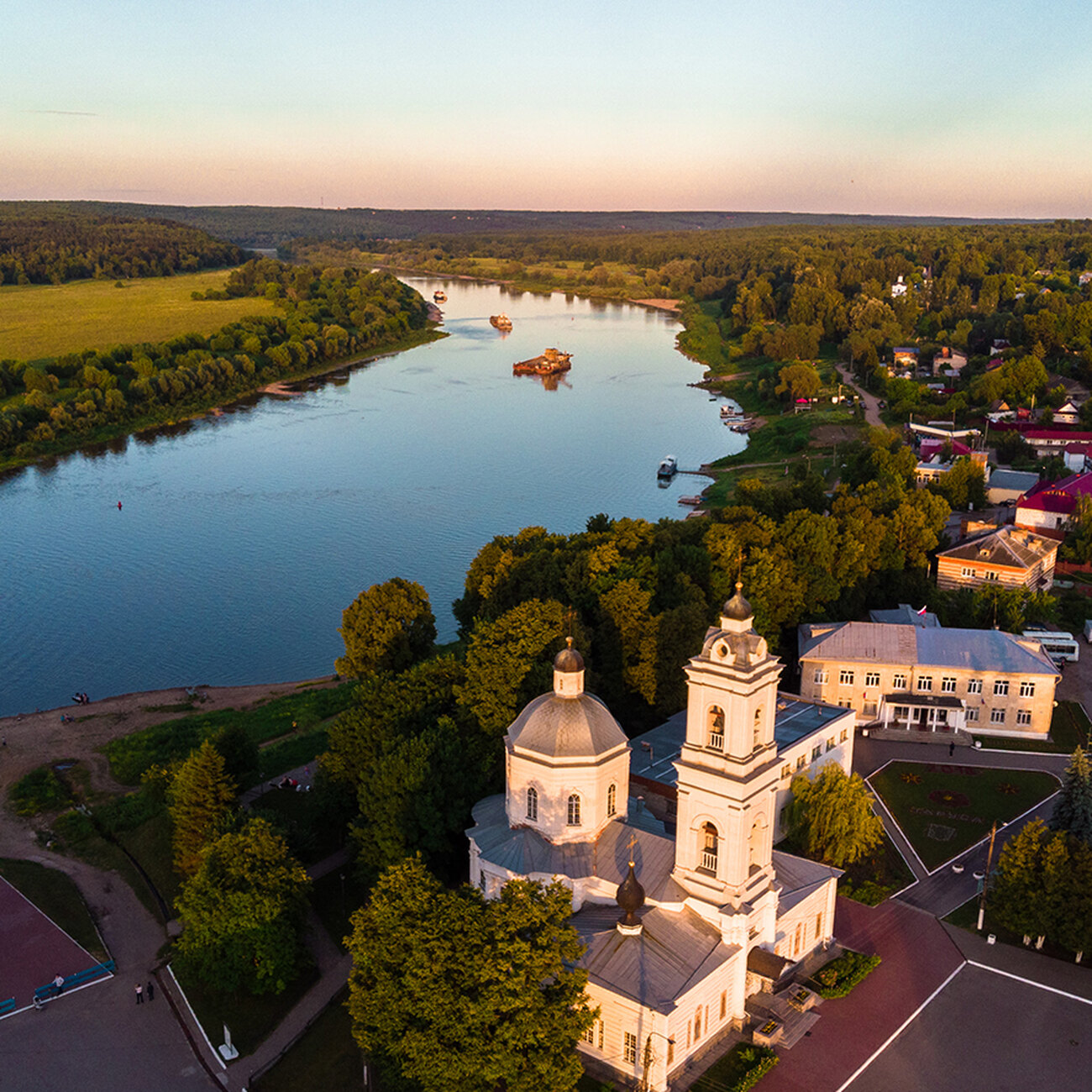 Лето Таруса Ока