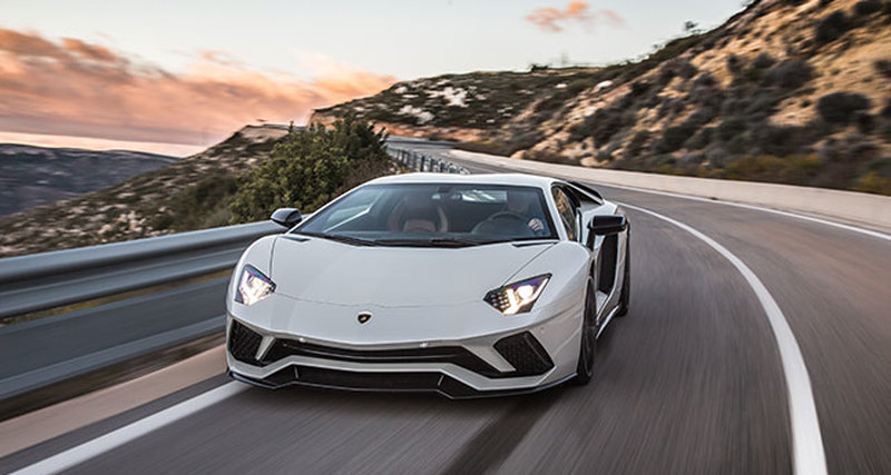 Первый глобальный тест-драйв Lamborghini Aventador S