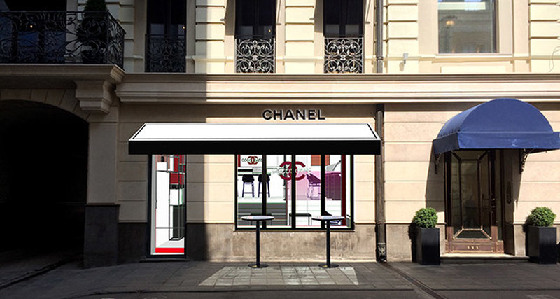 Chanel открывает первый парфюмерно-косметический поп-ап бутик