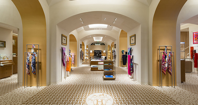Открытие обновленного бутика Hermès в ГУМе