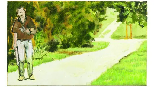 «Подъездная дорога у дома», 1997