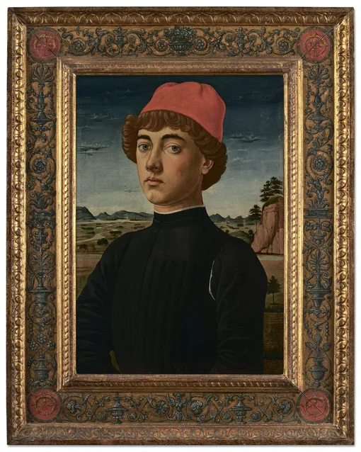 «Портрет молодого человека в красной шапке», кон. XV — нач. XVI в.