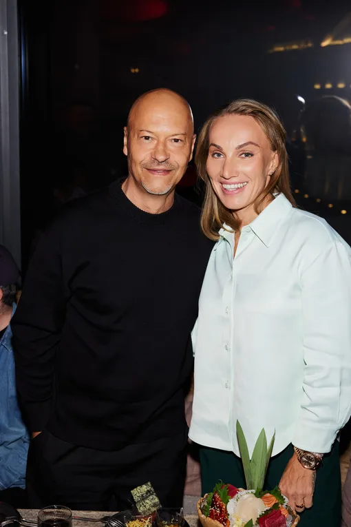 режессер Федор Бондарчук и теннисистка Светлана Кузнецова