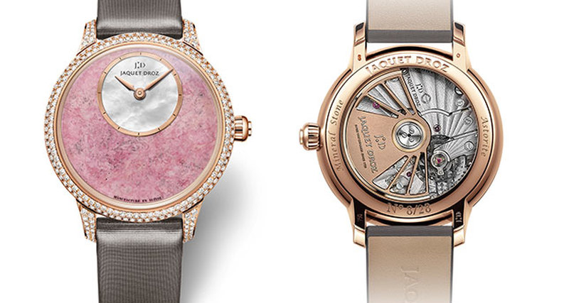Ко Дня святого Валентина Дом Jaquet Droz представляет часы Petite Heure Minute Astorite