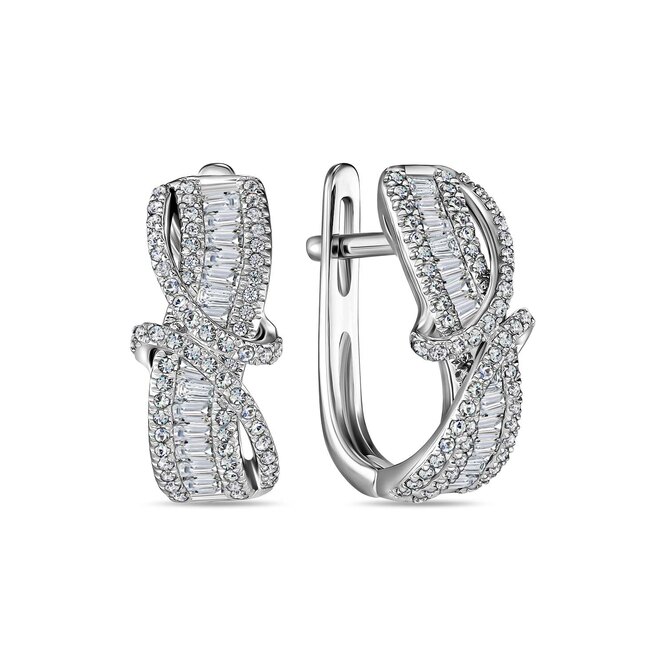 Серьги от MIUZ Diamonds из коллекции Flaming Ice. Правильный выбор сережек с бриллиантами для женщины – залог законченного образа на деловой встрече и вечернего образа.