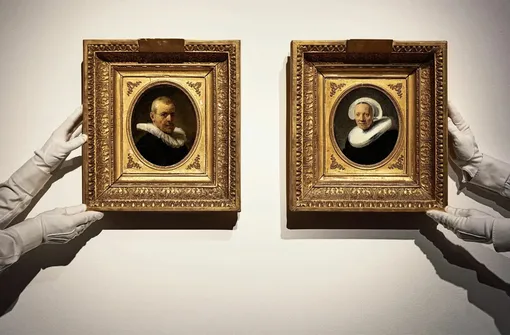 Два портрета художника Харменса ван Рейна Рембрандта