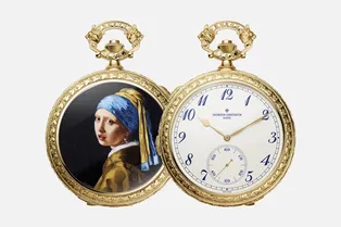 Vacheron Constantin создал карманные часы с картиной «Девушка с жемчужной сережкой»