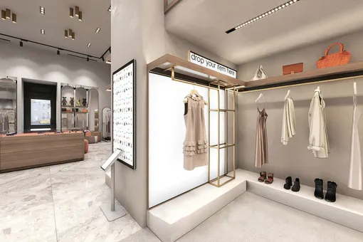 В двухэтажном ресейл-магазине Oskelly в Москве можно осмотреть сумки Hermès, Chanel и других «тяжёлолюксовых» марок — но только в выданных продавцами белых перчатках