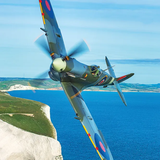 Полёт на истребителе Spitfire