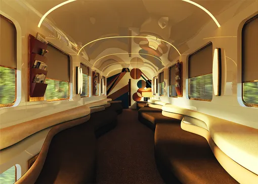 Роскошный лаундж Orient Express La Dolce Vita компании Accor.